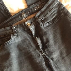 7 For All Mankind High Waist Skinny